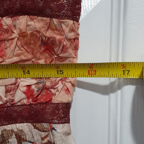 NEW W/O TAG Sundance Catalogue Sundance Outback Bloom Midi Patchwork Print Dress - Picture 9 of 12